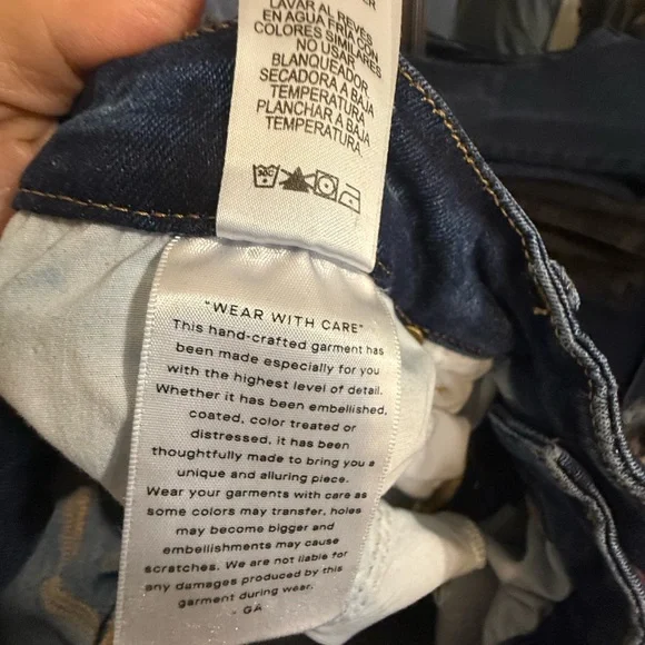 Good American Dark Blue High-Rise Skinny Jeans - Picture 7 of 8